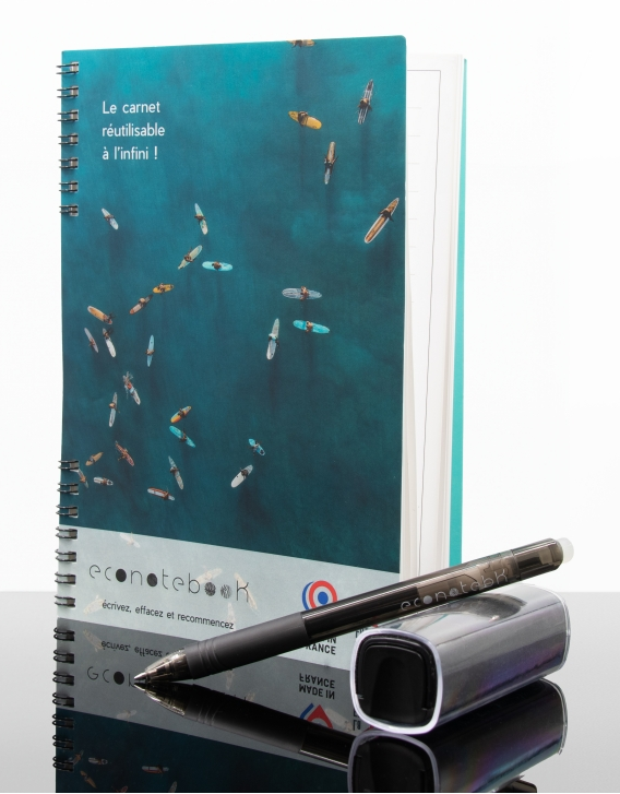 Carnet effaçable fabriqué en FRANCE, SCX.design, Fabriqué en France